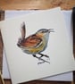 Ginny Wren greetings card - Image 1