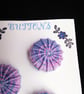 Buttons Handmade Embroidered Yorkshire Style  - Image 3