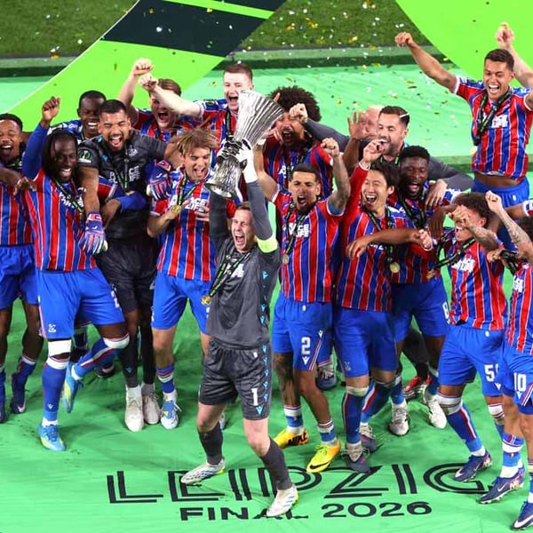 Crystal Palace FC UEFA Conference League Cup Winners 2026 Photograph Print