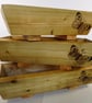 Wooden Butterfly Planters - Set of Three