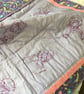 Child’s Quilt and Cushion. Baby’s Play Mat. Toddlers Size Bed Cover. Travel Cot - Image 8