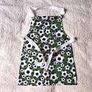 Football, apron, age 6-10 years, hand made