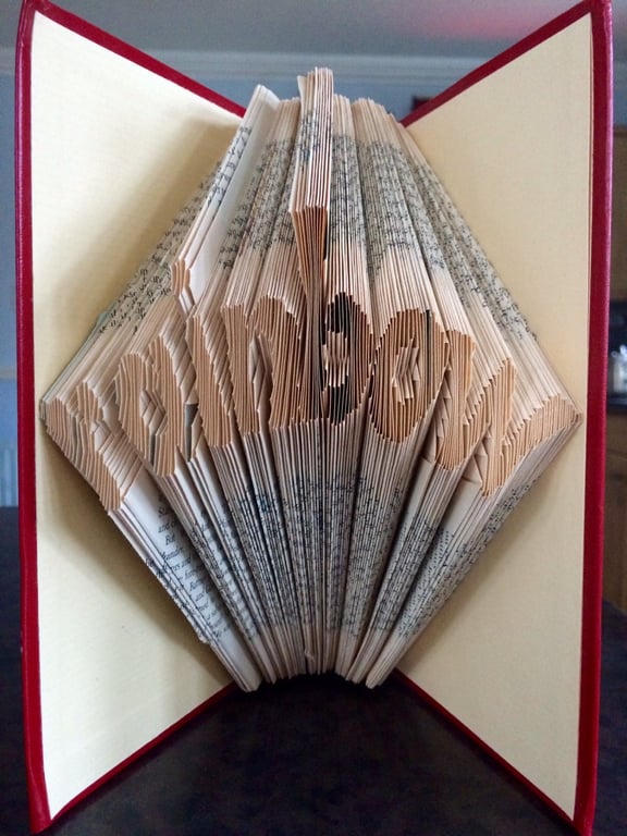 rainbow MMF Book Folding Pattern - EMAILED PDF PATTERN