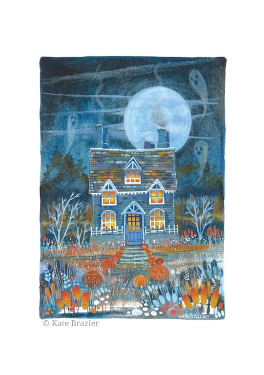 All Hallows' Eve Cottage - Signed Limited Edition Giclee Print