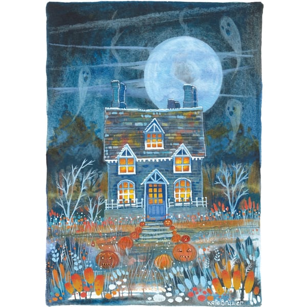 All Hallows' Eve Cottage - Signed Limited Edition Giclee Print