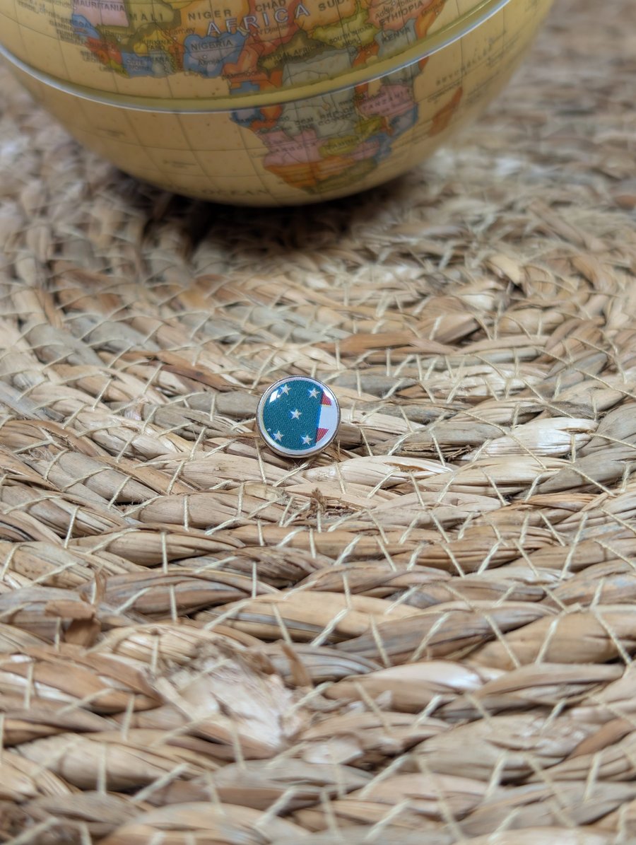 Yucatan Flag Map Pin – Mexico Travel Map Push Pin for Wooden Maps, Yucatan Pin