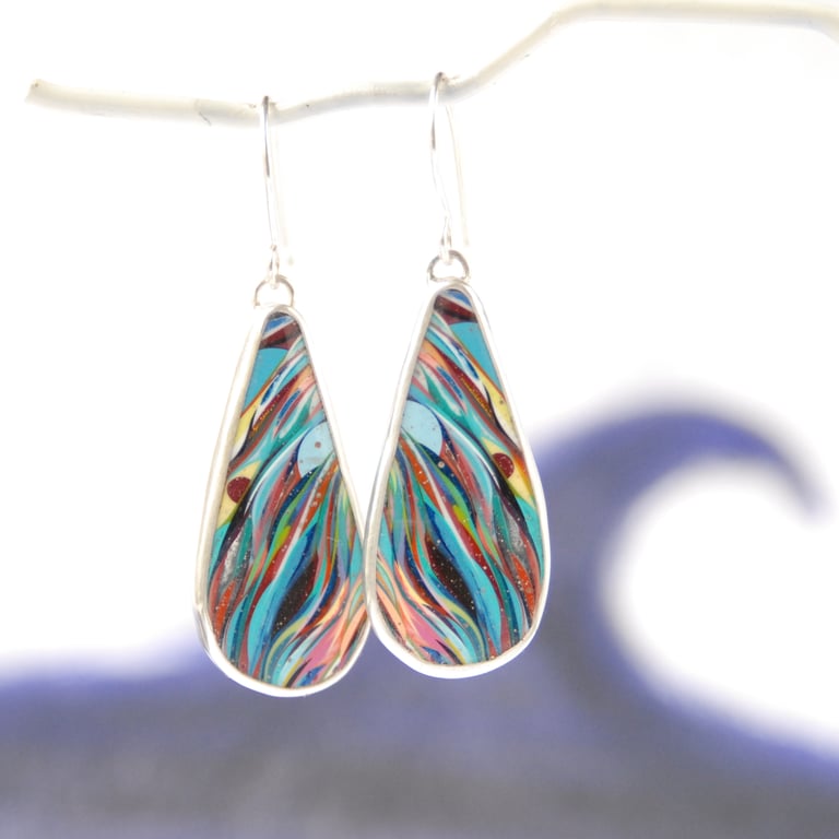 Puerto Rican surfite earrings