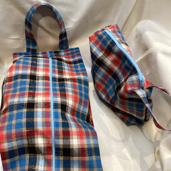 Travel storage set, fully lined, men or women