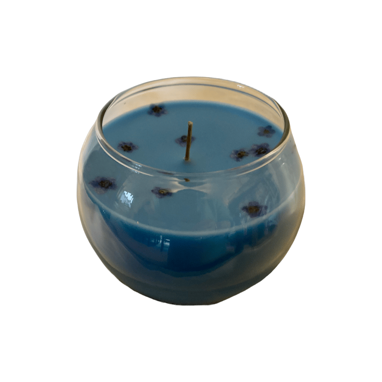Bluebell Scented 100% Organic Soy Wax Bowl Candle