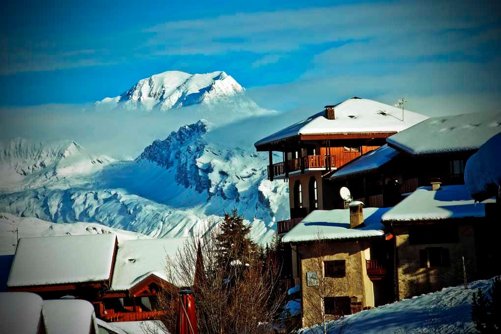 Mont Blanc Peisey Vallandry French Alps France Photograph Print