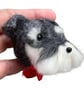 Needle felted dog bauble - Schnauzer - Image 9