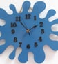Wooden 'Splat' Clock