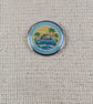 I love to Cruise - Cruise Lover Themed Badge - Large Resin Topped Pin Badge - Image 1