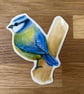 Blue Tit Fridge Magnet - Image 3