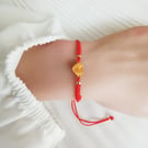 Girl's Adjustable Bracelet, Red