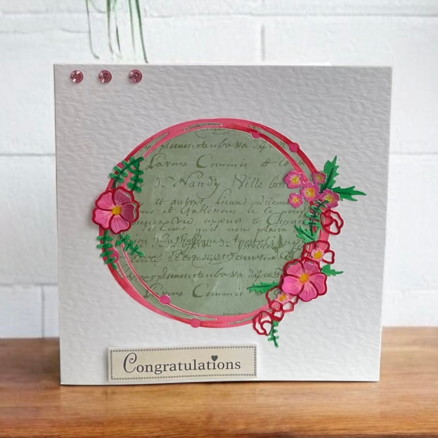 Birthday Card or Other Special Occasion for Him or Her. Congratulations.