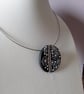 POLYMER CLAY NECKLACE -PENDANT - CHOKER -  FREE UK POSTAGE - Image 3