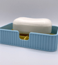 Minimalist Ribbed Soap Holder with Removable Drainage