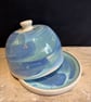 Perfectly Imperfect Stoneware Butter Dome and matching plate - Image 6