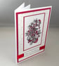 A6 Christmas stocking Christmas card - Image 5