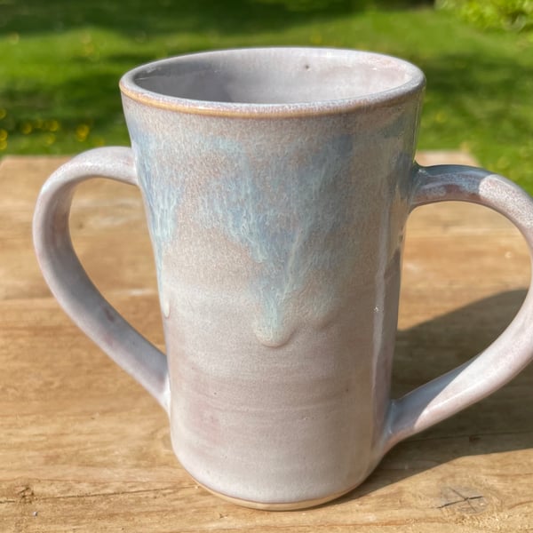 MadeWithMud DigniTEA Double Handled Mug