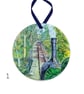 Ceramic Hanging Decorations - Through the Spectacle Plate Series