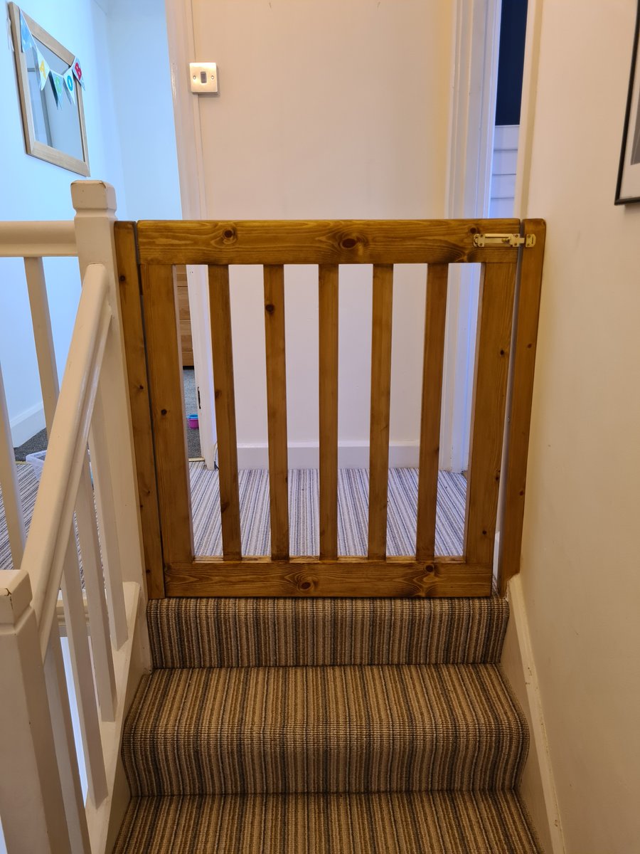 Bespoke Wooden Stair Gate
