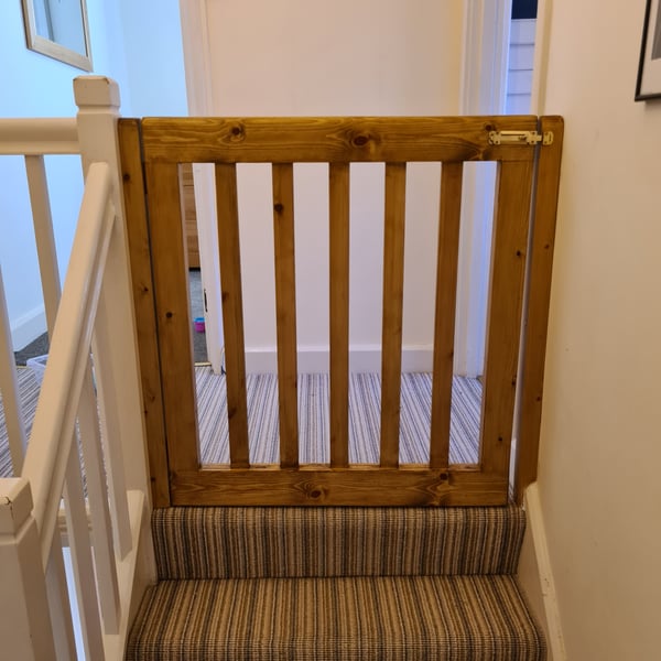 Bespoke Wooden Stair Gate