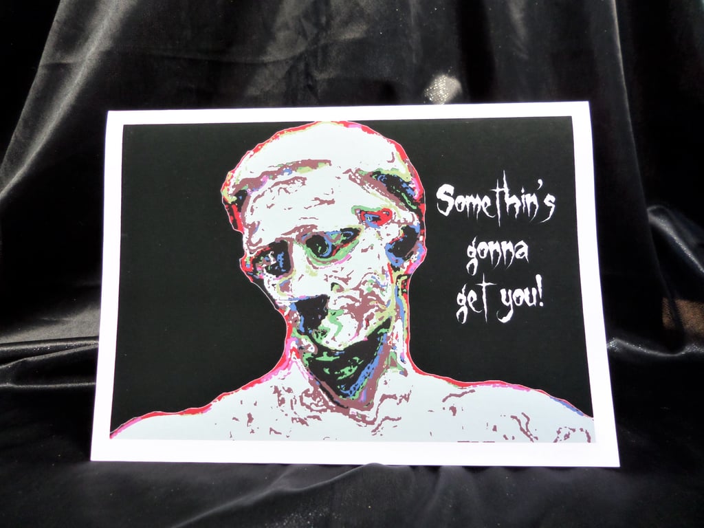 Mummy Mortification Halloween Card