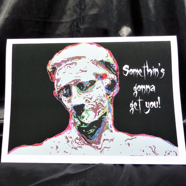 Mummy Mortification Halloween Card