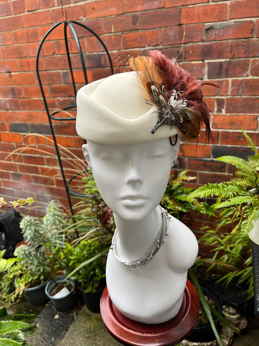 Beautiful Handmade hat, Hat for the Races, Hats for Ascot, Special Occasion Hats