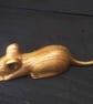 carved wooden oak mouse  : brings to life oak furniture  - Image 3