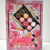Girls Birthday Card - Makeup Theme Card, Cute Glam Birthday Card, Teen Girl