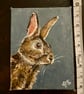 Wild rabbit original painting - Image 4