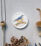 Nuthatch British Bird mini wall plate  - Image 3