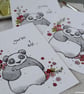 ok panda - original aceo - Image 1