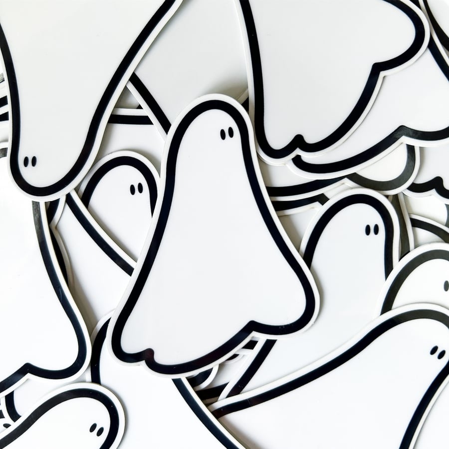 Glow in the dark Ghost Sticker