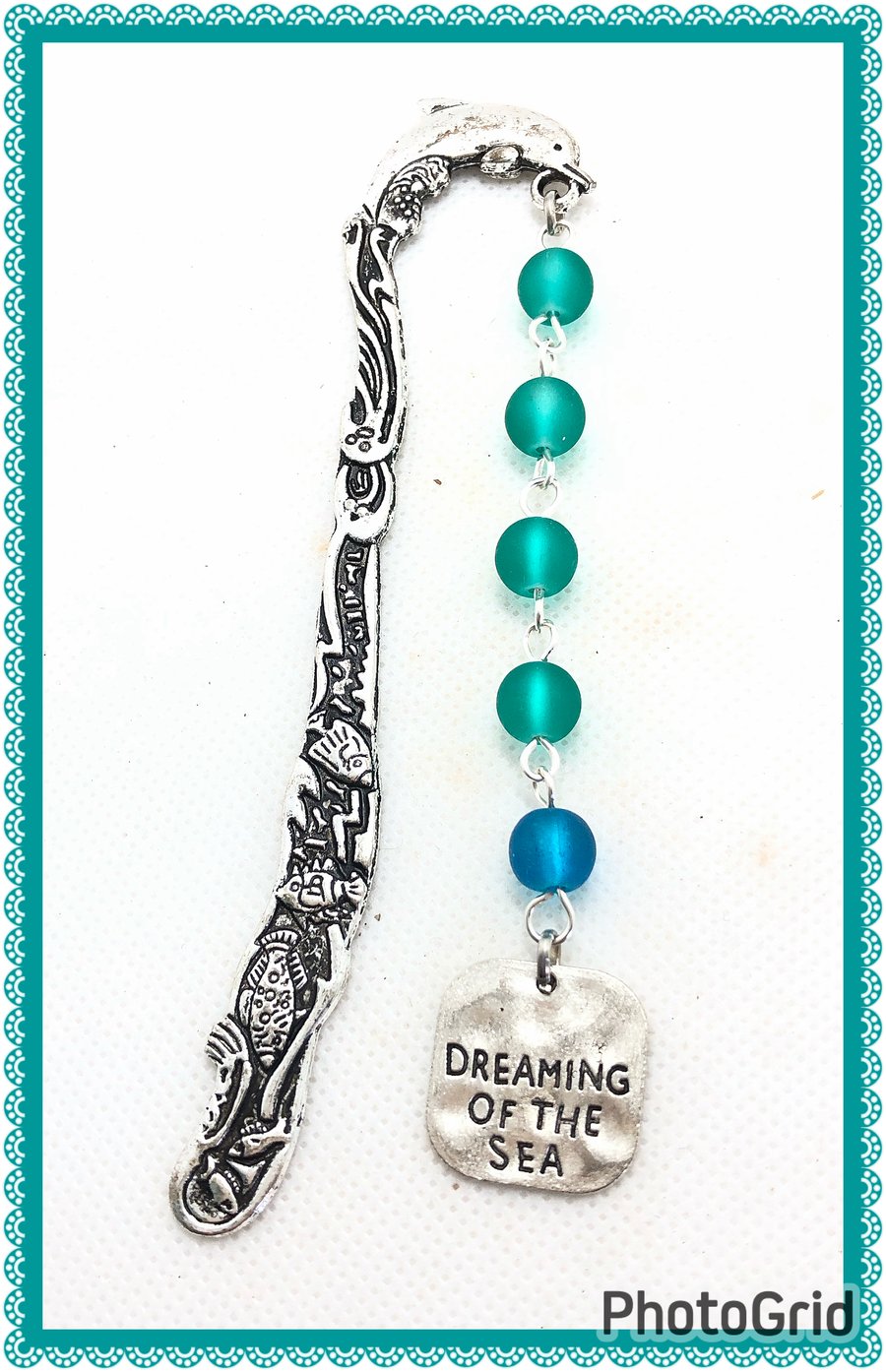 SALE OOAK Dreaming of the Sea bookmark