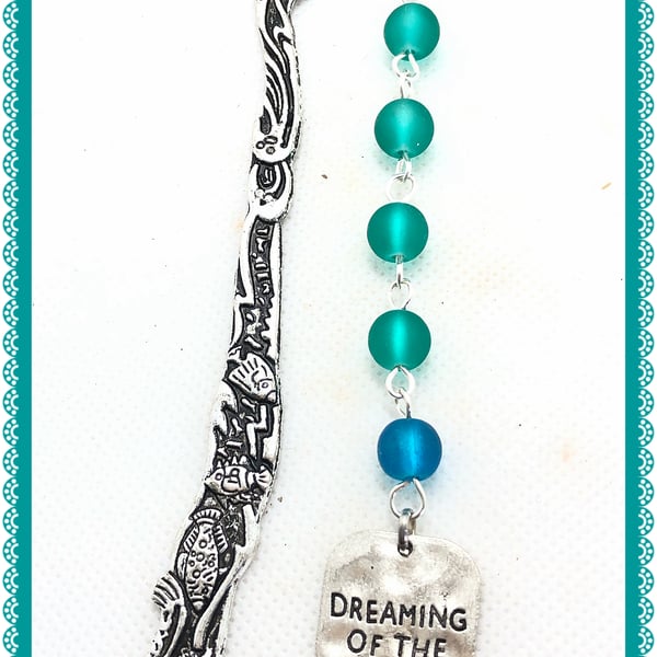 SALE OOAK Dreaming of the Sea bookmark