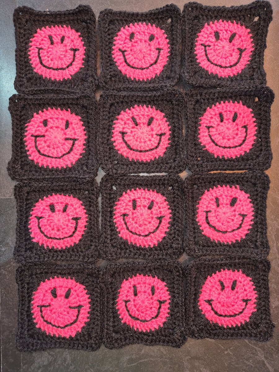 Handmade Crochet Granny Squares 