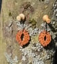 Nectarine Kernel Earrings - Image 1