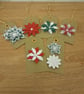 CHRISTMAS ASSORTED HANDMADE GIFT TAGS. - Image 1