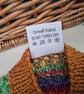  Bobble Design Hand Knitted Baby Boy's Cardigan 6-12 mth size - Image 4