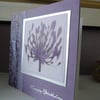 Agapanthus Birthday Card