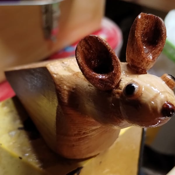 mouse door stop cheese