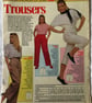 A multi-size sewing pattern for women's trousers in sizes 10-18 (Woman's Weekly  - Image 3