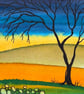 Tiny Hanging Framed Original Painting - Image 2