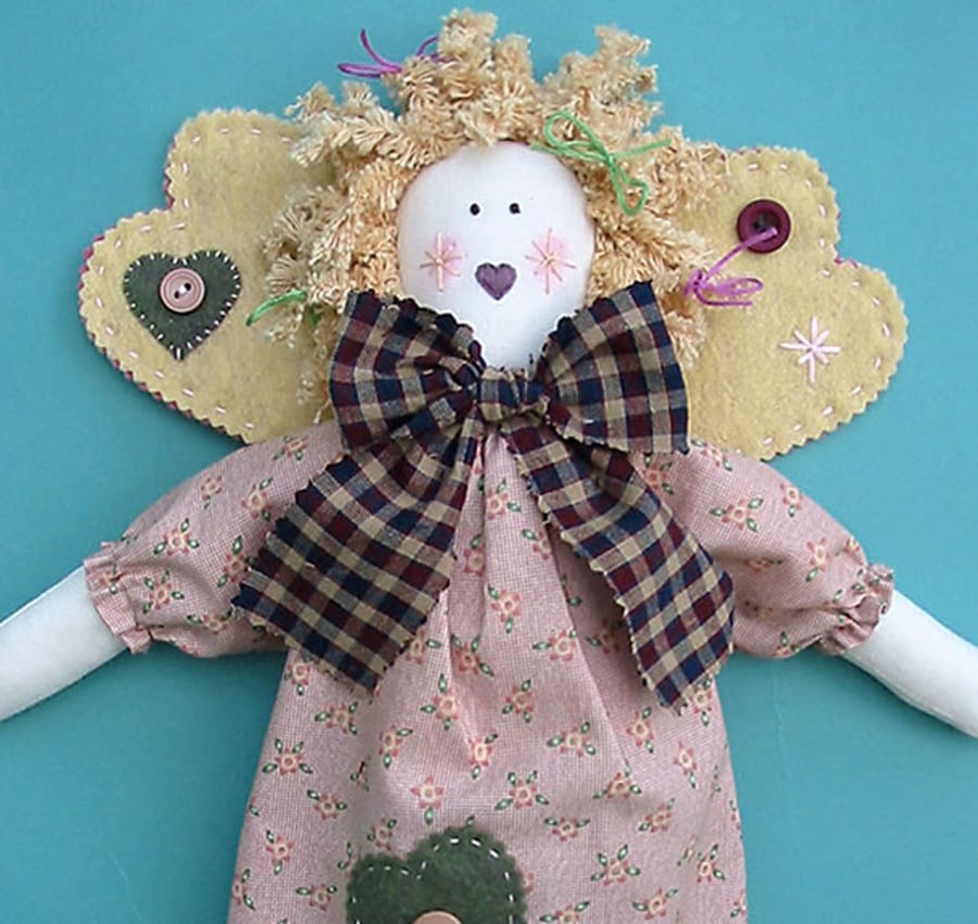 Angelina Angel Rag Doll Pattern