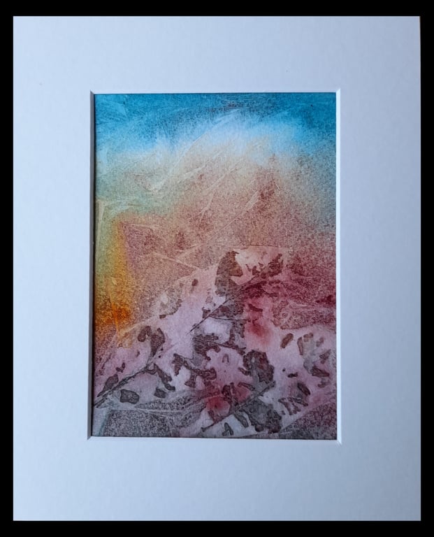 Autumn Glow, an original abstract painting