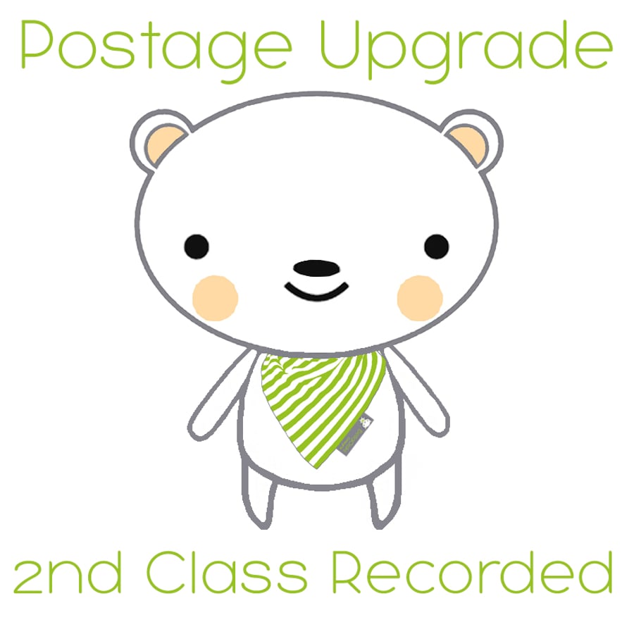 BellaOski UK Postage Upgrade to 2nd Class Signed For Post 